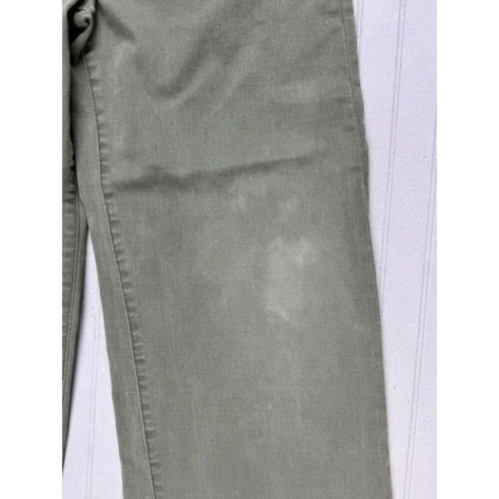 Du/er 26x28 Womens Jeans Green Wide Leg High Rise Stretch (Actual Inseam 26.5) - Picture 6 of 6
